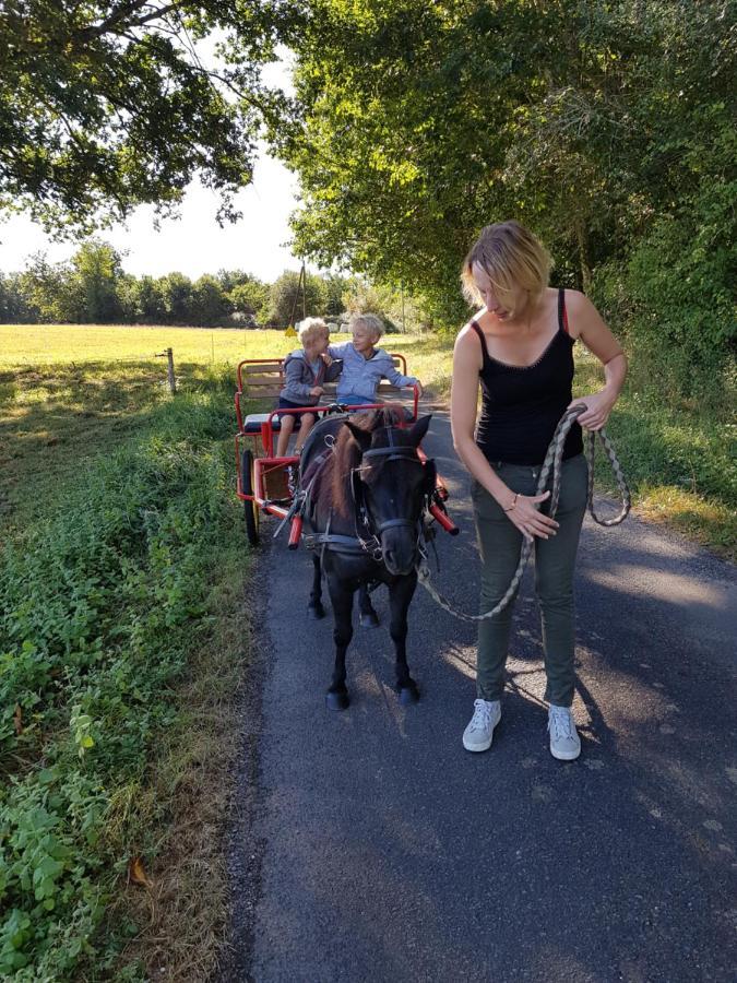 Gite Equestre Domaine Des Crins - Monpazier Capdrot Eksteriør billede