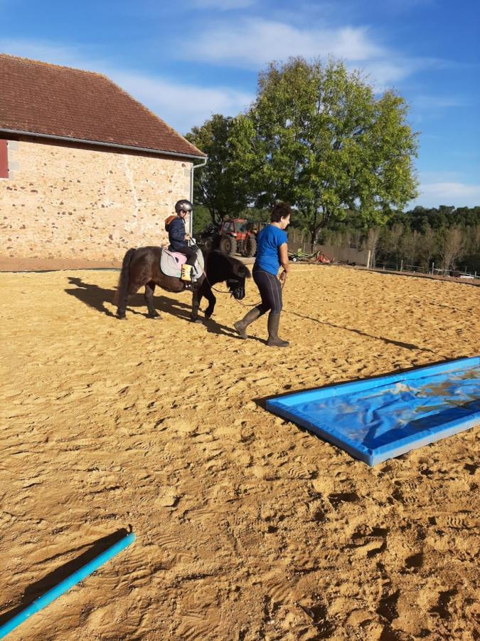 Gite Equestre Domaine Des Crins - Monpazier Capdrot Eksteriør billede